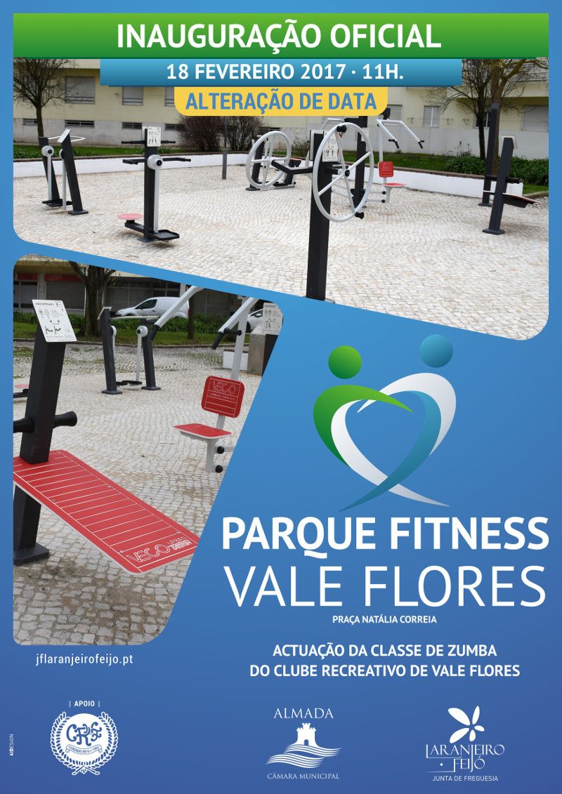 inauguração do Parque Fitness