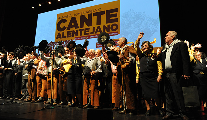 Homenagem ao Cante Alentejano na Academia