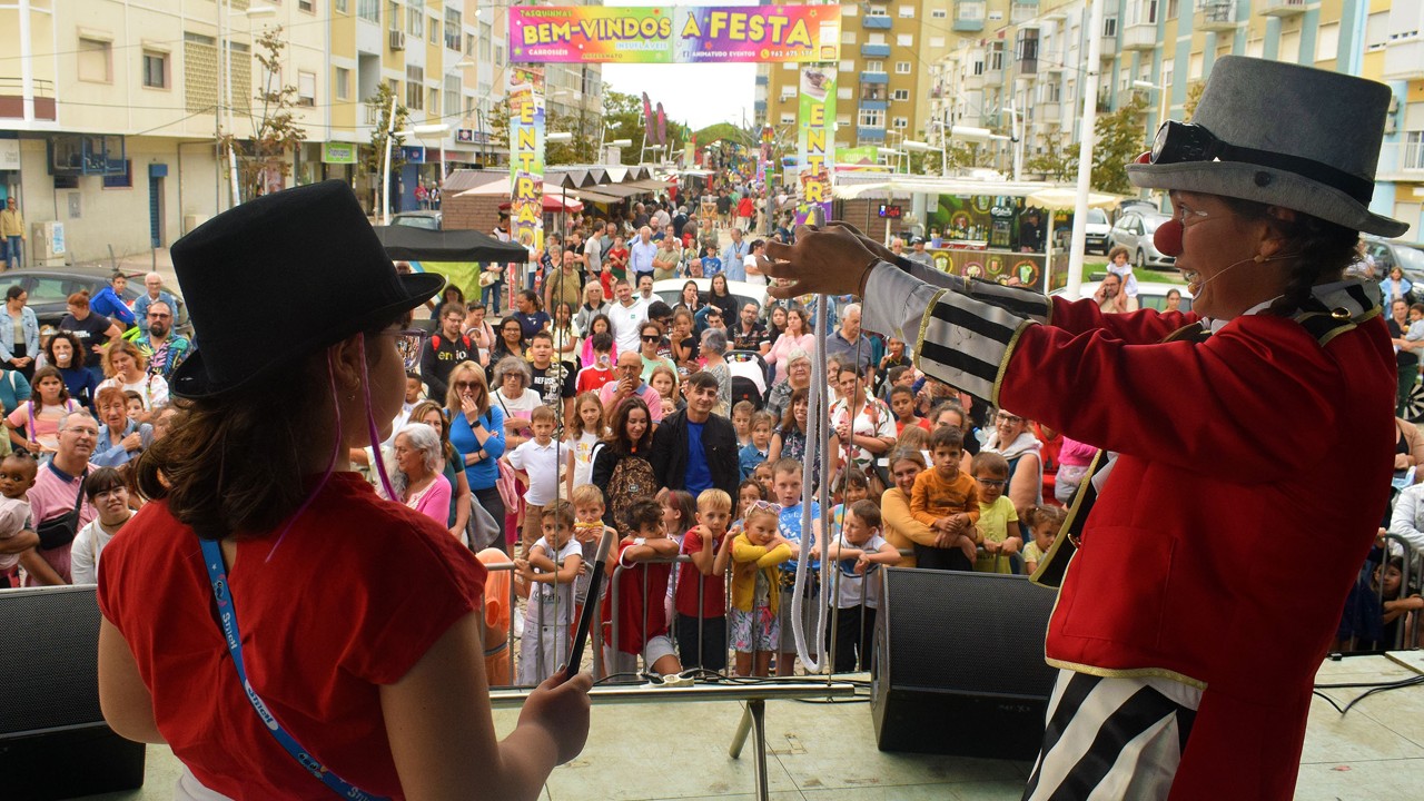 Praça da Portela recebeu Festa de Outono de 2024